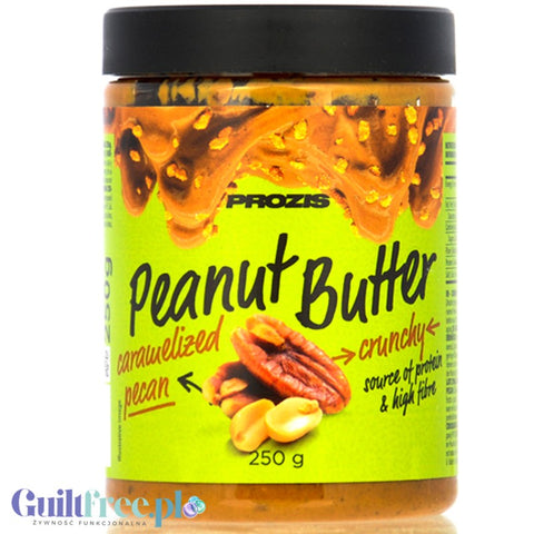 Prozis Peanut Butter Caramelized Pecan - masło orzechowe z karmelizowanymi pekanami