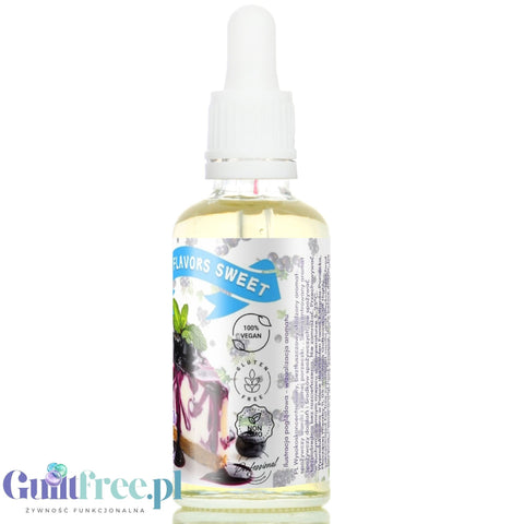 Funky Flavors Sweet Vanilla Cassis - sweetened, liquid, sugar & fat free food flavoring