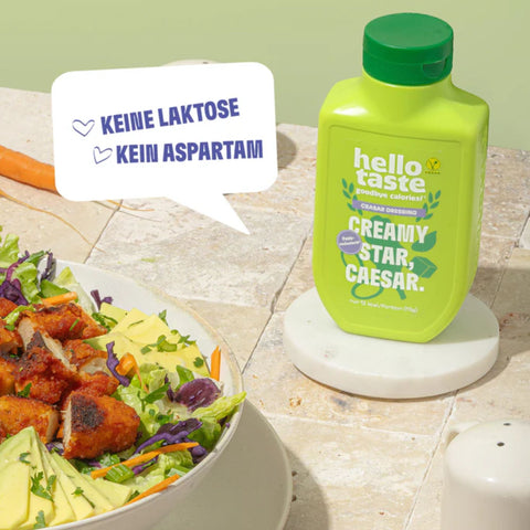 HelloTaste Creamy Star, Caesar Dressing 12kcal - mild sugar-free dressing with stevia and erythrol