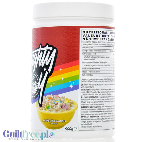 Naughty Boy Whey Premium Protein Rainbow Charms 900g