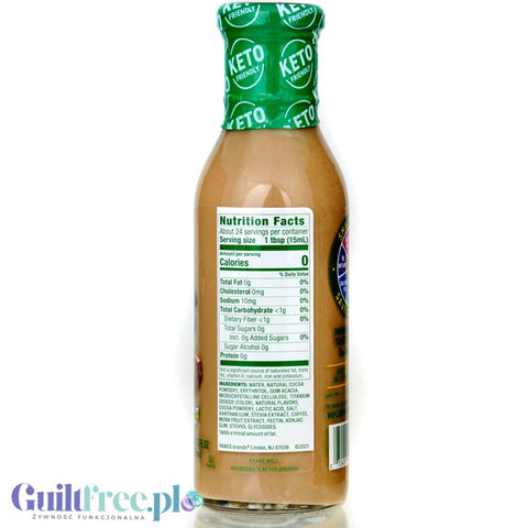 Walden Farms Coffee Creamer Mocha - lactose-free chocolate coffee 'creamer' without calories, new US version