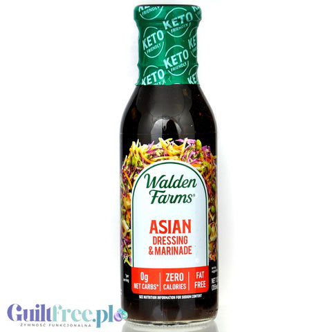 Walden Farms Asian Dressing - orientalny dressing do sałatek i marynata bez kalorii
