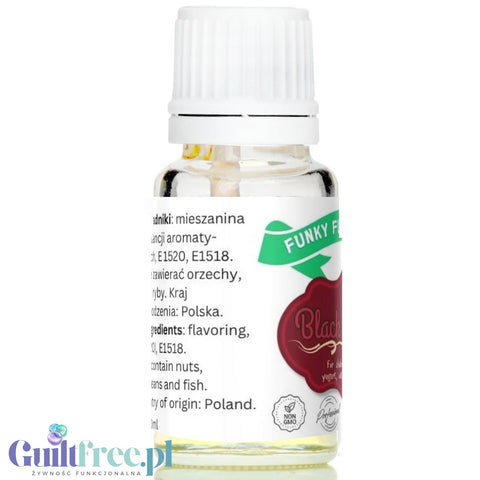 Funky Flavors Basic Black Cherry 10ml - cherry flavoring drops without sugar, sweeteners or calories