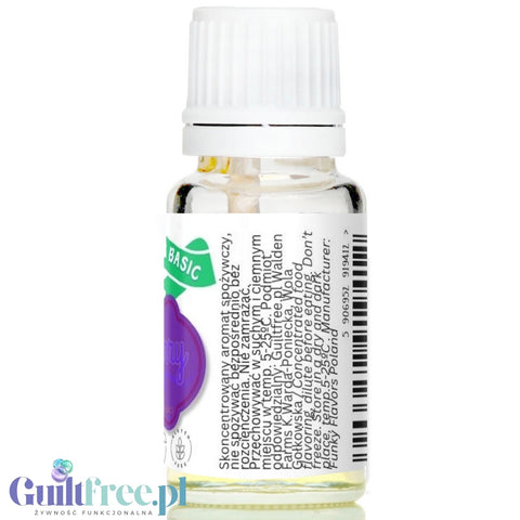 Funky Flavors Basic Blackberry 10ml - aromat jeżynowy bez cukru, słodzików i bez tłuszczu