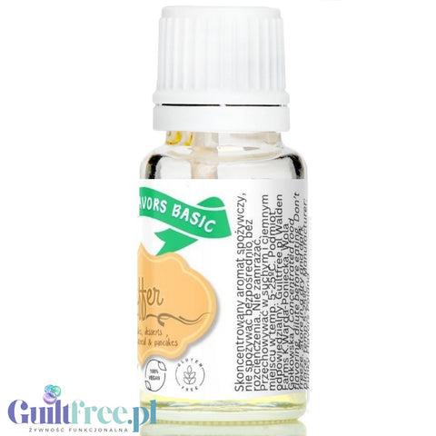 Funky Flavors Basic Waffer 10ml - kropelki smakowe o aromacie wafelków - bez cukru i bez słodzików