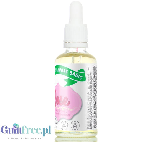 Funky Flavors Basic Rose 30ml - Róża - kropelki aromatyzujące bez cukru, tłuszczu i słodzików