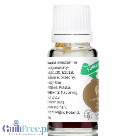 Funky Flavors BasicPraline liquid food flavoring, fat, carb, sugar and sweetener free