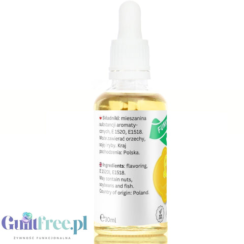 Funky Flavors Basic Lemon 30g for shakes, desserts, yoghurt, ice cream & pancakes