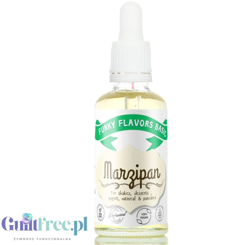 Funky Flavors Basic Marzipan 30ml - marcepanowe kropelki aromatyczne bez cukru, słodzików i kalorii