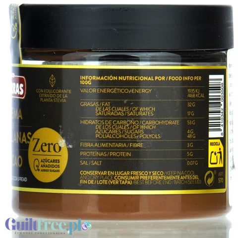 Torras no added sugar chocolate & hazelnut spread with stevia