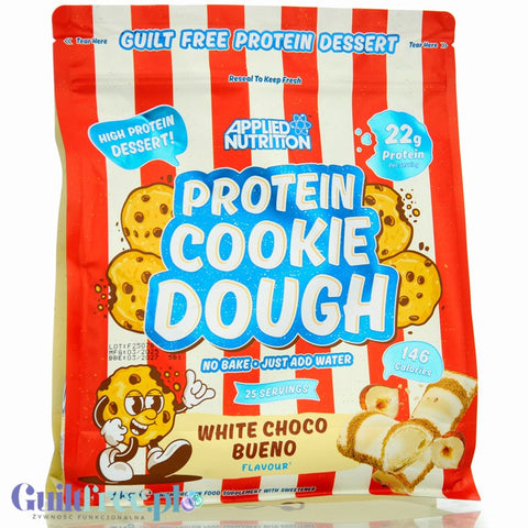 Applied Nutrition Protein Cookie Dough White Choco Bueno - protein cookie dough with white chocolate 137kcal, 22g protein
