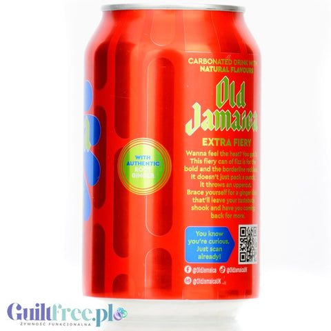 D&G Old Jamaica Ginger Beer Extra Fiery (CHEAT MEAL) non-alcoholic 0% spicy ginger beer