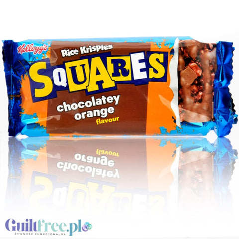 Kellogg's Rice Krispies Squares Chocolatey Orange - rice bar 156 kcal, Chocolate & Orange flavor