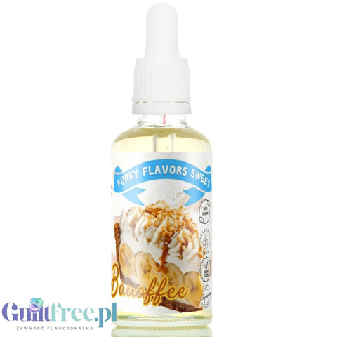 Funky Flavors Sweet Banoffee concentrated, sugar-free, fat-free food flavor