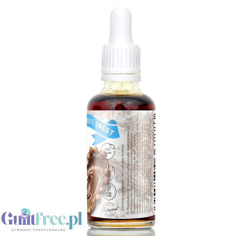 Funky Flavors Sweet Chocolush - sugar free & calorie free, milk chocolate & hazelnuts food flavor drops