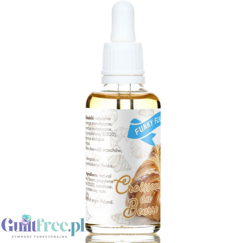 Funky Flavors Sweet Croissant au Beurre  concentrated calorie free food flavoring