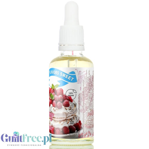 Funky Flavors Sweet Raspberry Pavlova sugar free liquid flavor with sucralose
