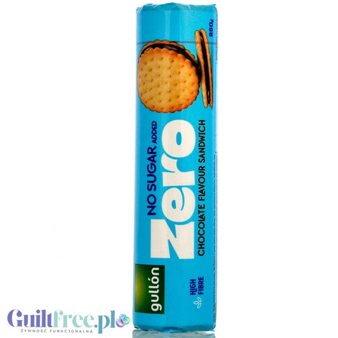 Gullón Chocolate Creams sugar free sandwich cookies with chocolate cream