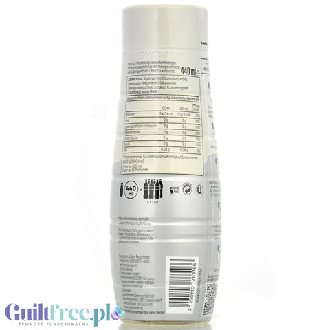 SodaStream No Sugar Tonic 440ml / 9L - syrup / concentrate for sugar-free water