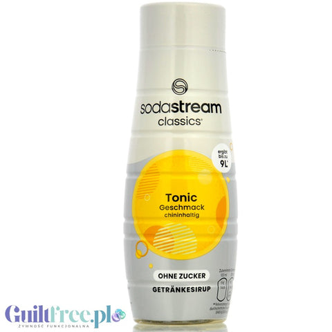 SodaStream No Sugar Tonic 440ml / 9L - syrup / concentrate for sugar-free water