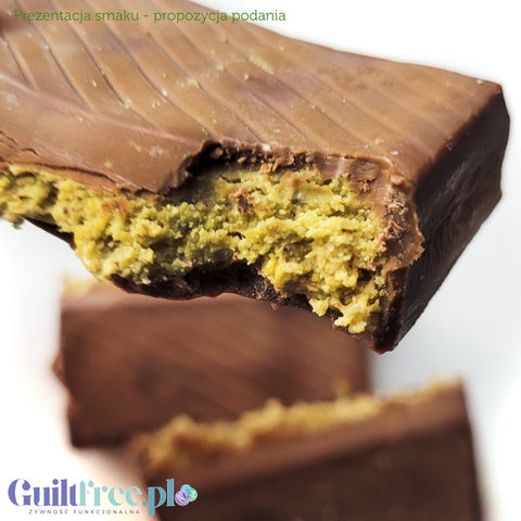 Diablo Dubai Chocolate 200g - czekolada dubajska bez dodatku cukru z pistacjami i knafeh