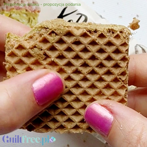 KoRo Bio Pistazienschnitte mit Pistaziencreme - bio wafer with pistachio cream 45% pistachios!
