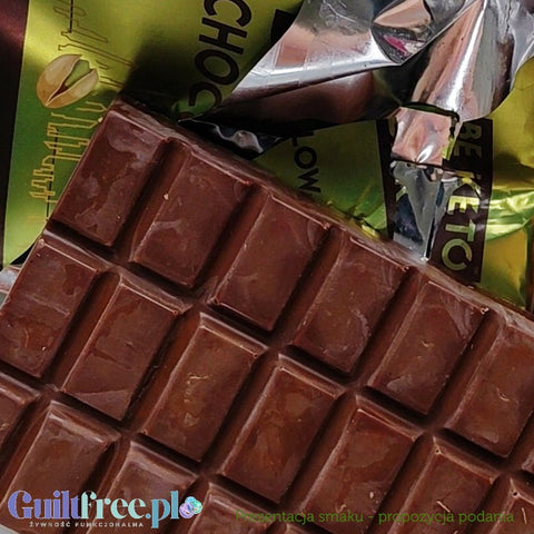 BeKeto Low-Carb Dubai Chocolate - sugar-free Dubai chocolate with erythrol and stevia