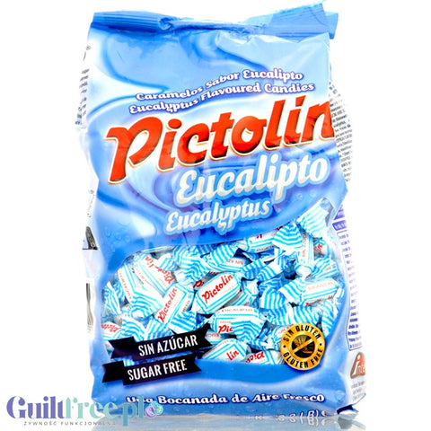 Pictolin Eucalipto 1kg - eukaliptusowo-miętowe cukierki bez cukru