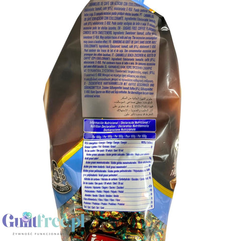 Pictolin Cafe Dry Espresso 1kg - intensywnie kawowe cukierki bez cukru