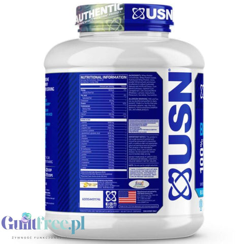 USN Blue Lab Whey Wheytella 2kg - protein nutrient WPI, WPC, WPH with Tolerase L.