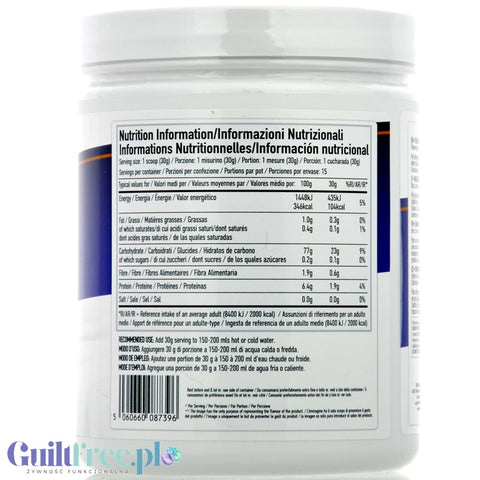 Per4m Cream of Rice, Blueberry Muffin 450g - sugar-free rice gruel, recovery workout meal, Blueberry Muffin flavor