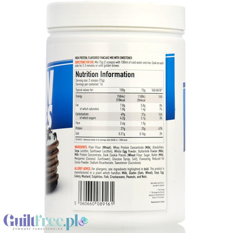 Per4m Protein Pancakes Cookies 'n' Creme 1.2kg - protein pancakes with cookie pieces