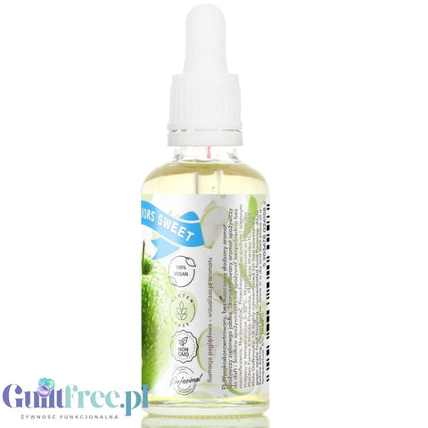 Funky Flavors Sweet Green Apple - sweetened green apple flavor without fat and calories