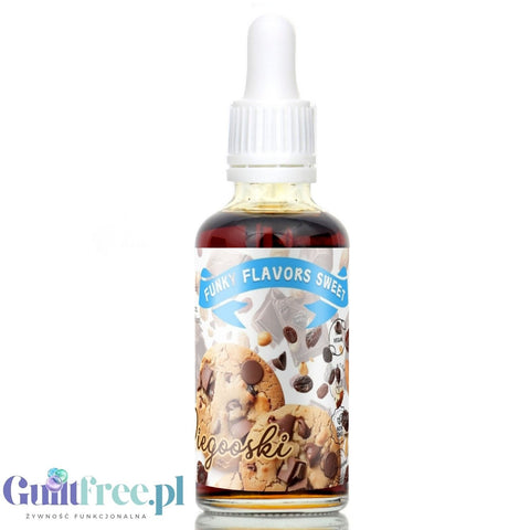 Funky Flavors Sweet Piegooski - sweetened food flavor of choc chip & nuts cookies
