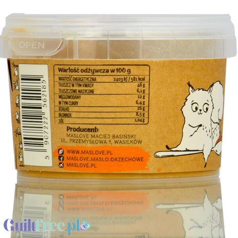 Peanut Butter with Himalayan Salt 200g ground peanut butter 100% nuts