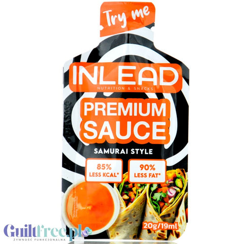 Inlead Premium Sauce Samurai Style, saszetka 20g - niskokaloryczny pikantny sos majonezowy