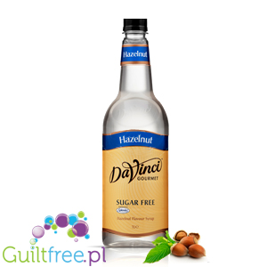 DaVinci Gourme Sugar Free Hazelnut Flavor Syrup