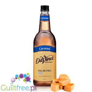 DaVinci Gourme Sugar Free Caramel flavored syrup