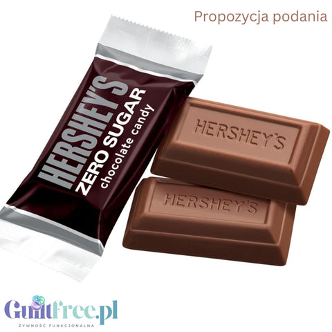 Hershey's Zero Sugar Chocolate - mleczne czekoladki bez cukru 85g