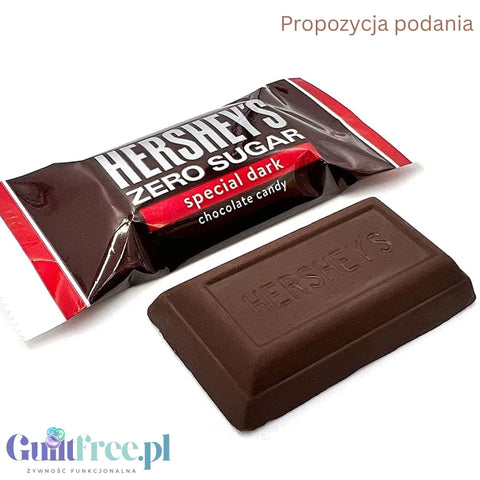 Hershey's Sugar free dark chocolates