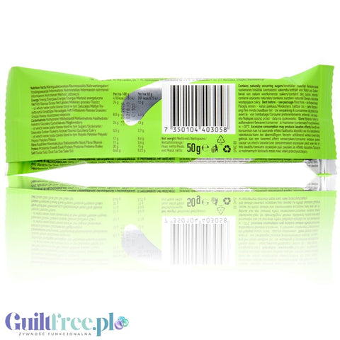 N!ck's Nicks Hazelnut Chocolate Protein Bar 209 kcal - no added sugar, gluten & palm oil free keto protein bar