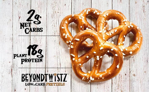 BeyondTwistz Pretzels Cheezy Street - keto cheese pretzels with resistant starch