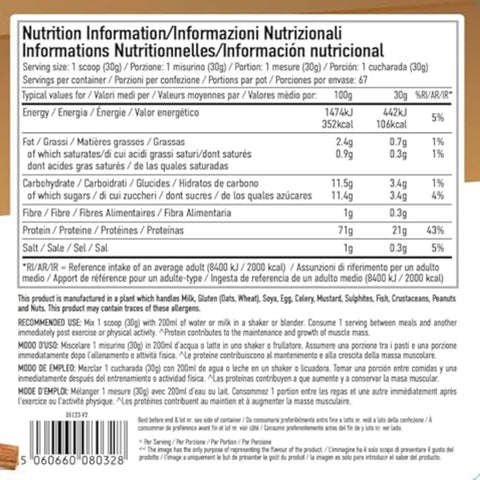 Per4m Whey Advanced Protein Cinnamon Donut 2kg - dense protein supplement WPC, WPI & MPC, Cinnamon Donut