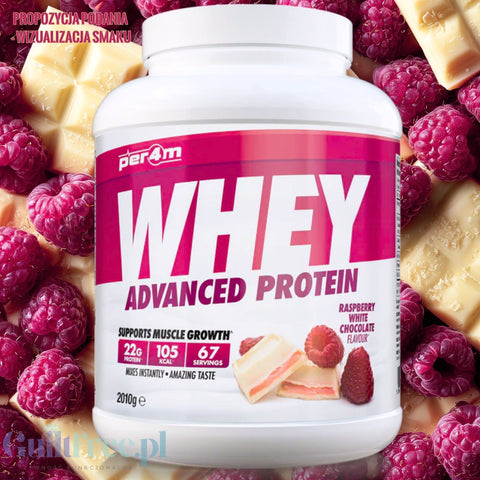 copy of Per4m Whey Advanced Protein Raspberry White Chocolate 30g sachet - dense protein supplement WPC, WPI & MPC