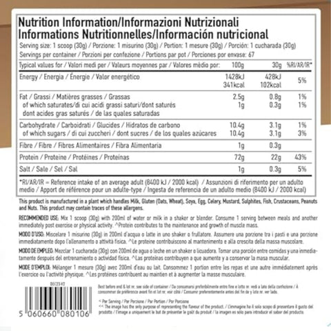 Per4m Whey Advanced Protein Salted Caramel 2kg - gęsta odżywka białkowa WPC, WPI & MPC