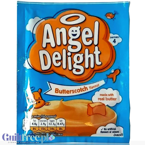 Angel Delight Butterscotch - fluffy instant butterscotch mousse, 98 kcal