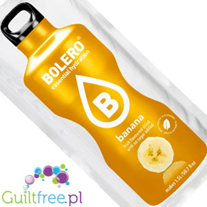 Bolero Instant Fruit Flavored Drink with sweeteners, Banana