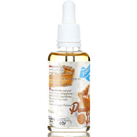 Funky Flavors Sweet Pumpkin Pie - słodzony aromat bez cukru i tłuszczu, ciasto dyniowe