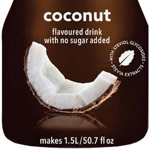 Bolero Instant Fruit Flavored Drink with sweeteners, Coconut -