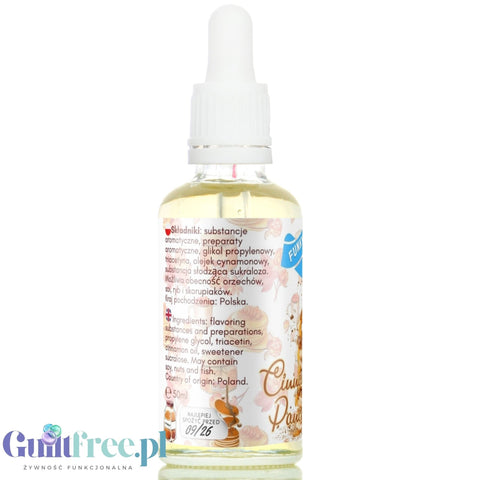 Funky Flavors Sweet Cinnamon Pancake - sugar and calorie free sweet drops with syrup and cinnamon pancake flavor